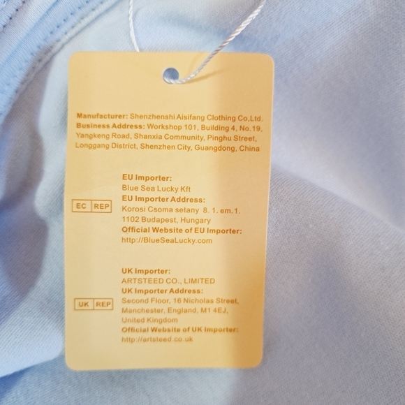 Yoofoss Powder Baby Blue Sleep Sack Wearable Blanket Size Large - Picture 6 of 8